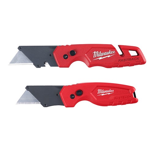 2pc FASTBACK Folding Utility Knife Set