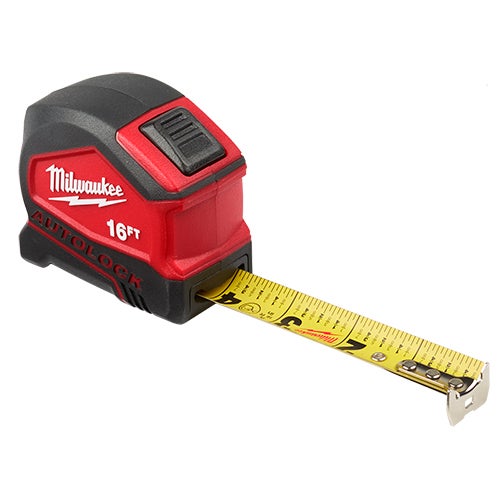 5 M/16ft Compact Auto Lock Tape Measure