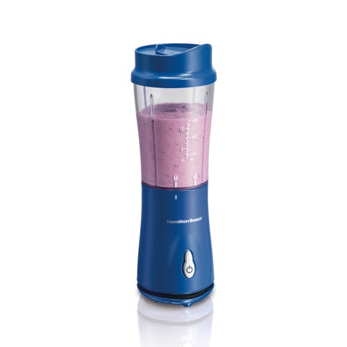 Single-Serve Blender w/ Travel Lid, Monaco Blue