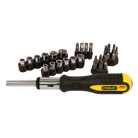 29pc Multibit Ratcheting Screwdriver Set