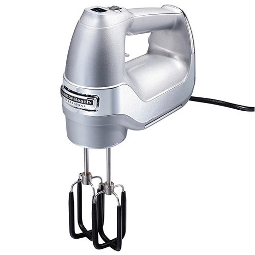 7 Speed Hand Mixer w/ Storage Case, Silver