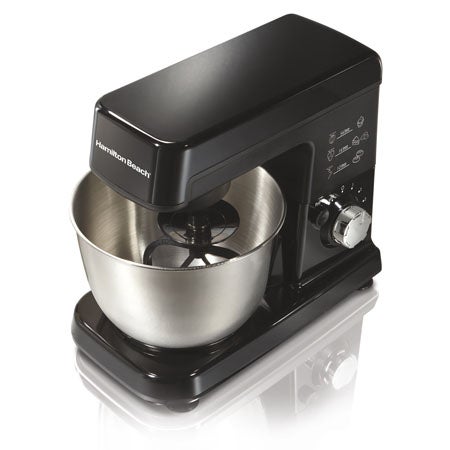 6 Speed Stand Mixer, Black