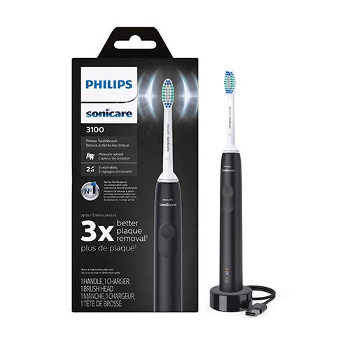 3100 Series Sonic Electric Toothbrush, Black