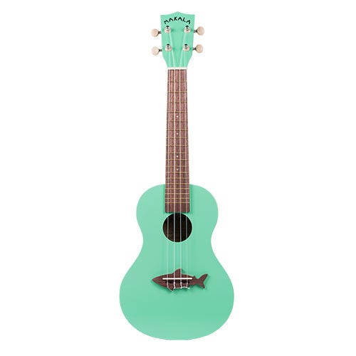 Soprano Shark Ukulele, Surf Green