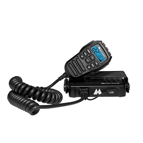 Micro Mobile 15W GMRS 2-Way Radio w/ Integrated Microphone
