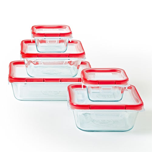 Freshlock 10pc Glass Storage Set