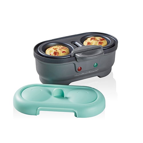 Egg Bites Maker w/ Hard Boiled Eggs Insert, Teal