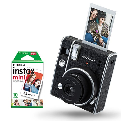 Fujifilm Instax Mini Instant Camera Film: 60 Shoots Total, (10 Sheets x 6)  - Capture Memories Anytime, Anywhere - Boomph Kit