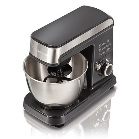 6 Speed Stand Mixer, Grey