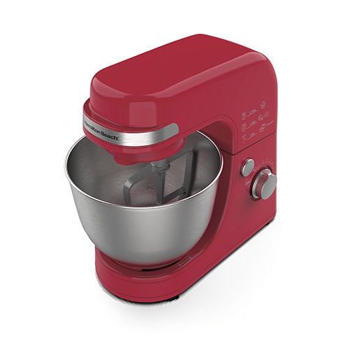 Planetary 7 Speed 4qt Stand Mixer, Red