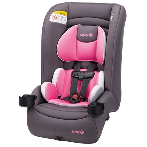 Jive 2-in-1 Convertible Car Seat, Carbon Rose