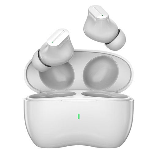 True Wireless Stereo Earbuds w/ Charging Case, White